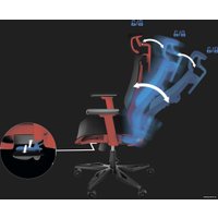 Игровое (геймерское) кресло Genesis Astat 700 (черный/красный)