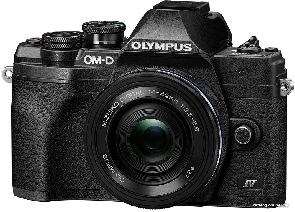 Беззеркальный фотоаппарат Olympus OM-D E-M10 Mark IV Kit 14-42mm (черный)