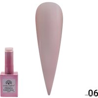 Основа Global Fashion Rubber Base Coat French (тон 06) 15 мл