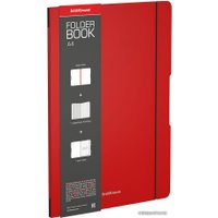 Полуобщая тетрадь Erich Krause FolderBook Classic красный 48 л клетка 48228