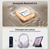 Наушники QCY H3 (сиреневый)