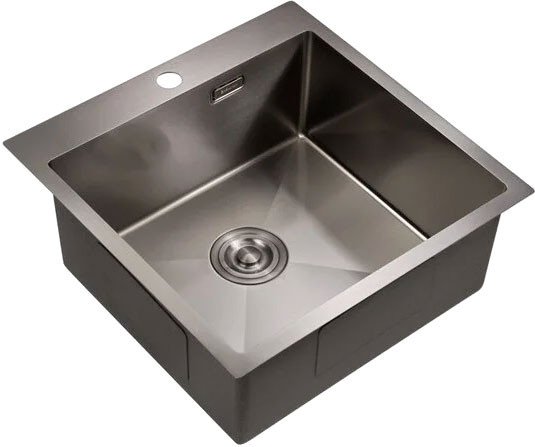 

Кухонная мойка Milacio Denia 51 Steel MC.77489 (вороненая сталь)