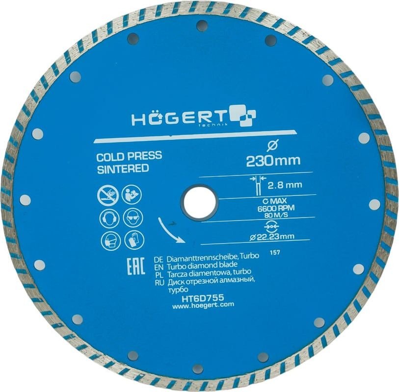 Пильный диск Hoegert Technik HT6D755