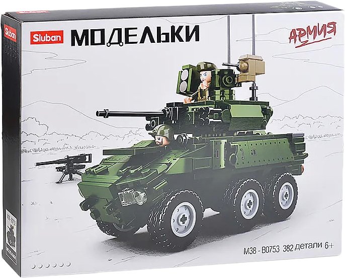 

Конструктор Sluban Модельки M38-B0753 Танк