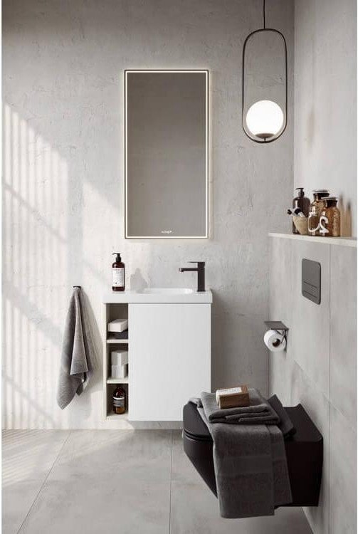 

Aqwella Тумба под умывальник Alba ALB0106RLS + ALB0706WM