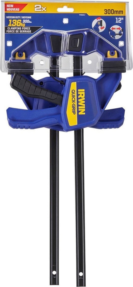 

Струбцина Irwin Quick-Grip Medium-Duty Twin Pack T5122QCEL7