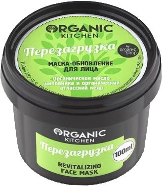 

Organic Kitchen Маска-обновление для лица Перезагрузка 100 мл