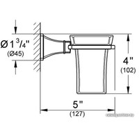 Стакан для зубной щетки и пасты Grohe 40626000