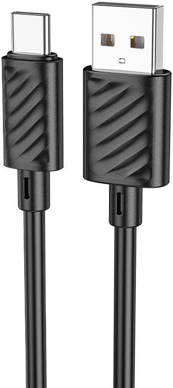 

Кабель Hoco X88 USB Type-A - USB Type-C (1 м, черный)