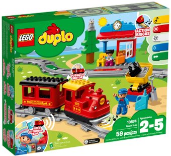 Duplo 10874 Паровоз