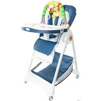 Высокий стульчик ForKiddy Podium Toys 0+ 2021 (синий)