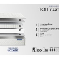 Матрас Фабрика сна Топ Лайт 130x195