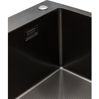 Кухонная мойка Blantek LS-5050HN Honeycomb Nano black
