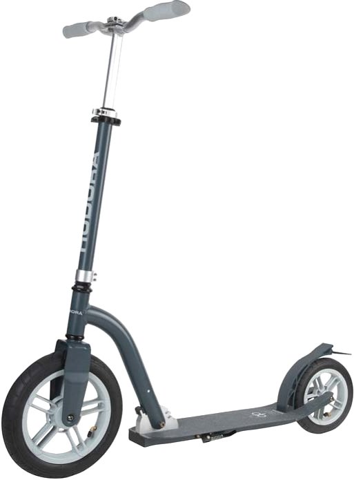 

Двухколесный подростковый самокат Hudora BigWheel Air All Paths 280 14124 (basalt)