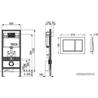 Инсталляция для унитаза Tece 9.400.700