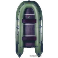 Моторно-килевая лодка Ривьера 3200 СК (зеленый)