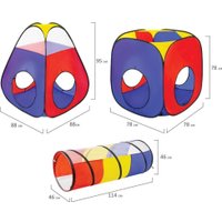 Игровая палатка BRAUBERG Kids Лабиринт 4 в 1 665171