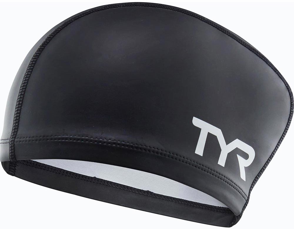 

Шапочка для плавания TYR Long Hair Silicone Comfort Swim Cap LSCCAPLH/001 (черный)