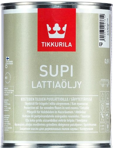 

Масло Tikkurila Supi для пола 0.9 л