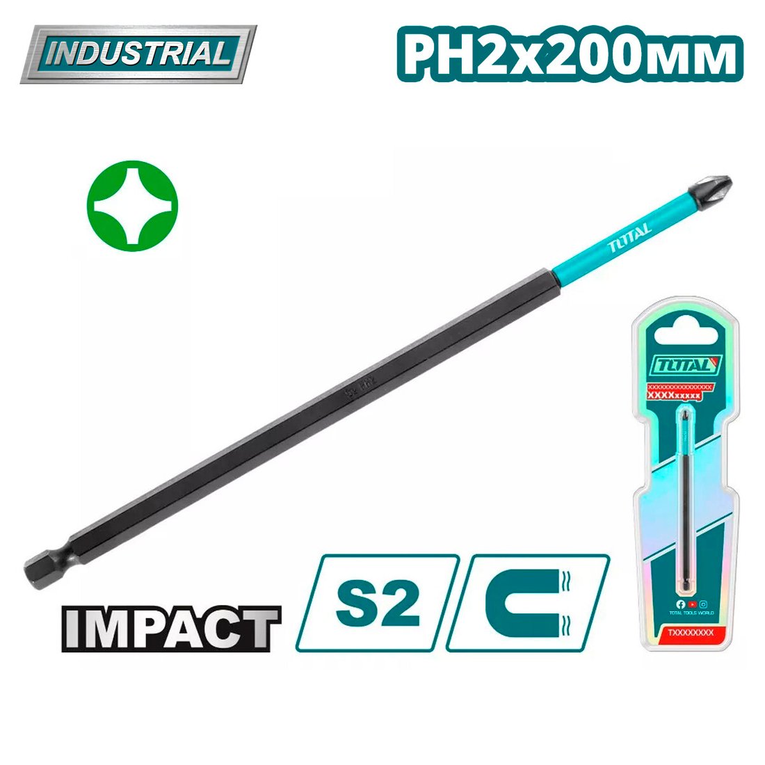 

Бита Total TACIM71PH2200