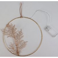 Подвеска AksHome Тип 7 Круг с веткой D20см 13LED 2АА