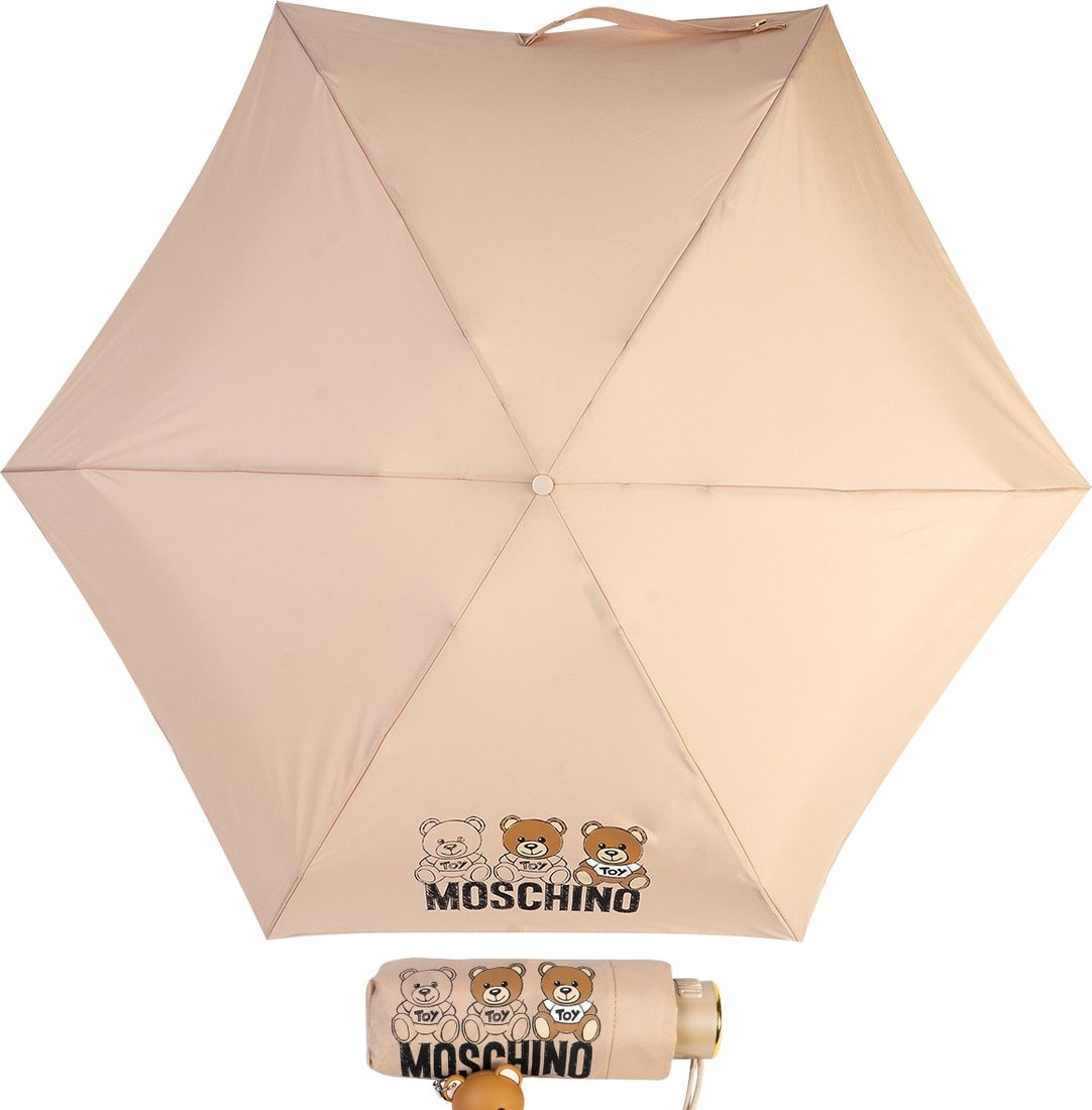 

Складной зонт Moschino 8061-SuperminiA Bear Scribbles Beige