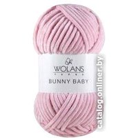 Пряжа для вязания Wolans Yarns Bunny Baby 05 100 г 120 м (розовый, 5 мотков)