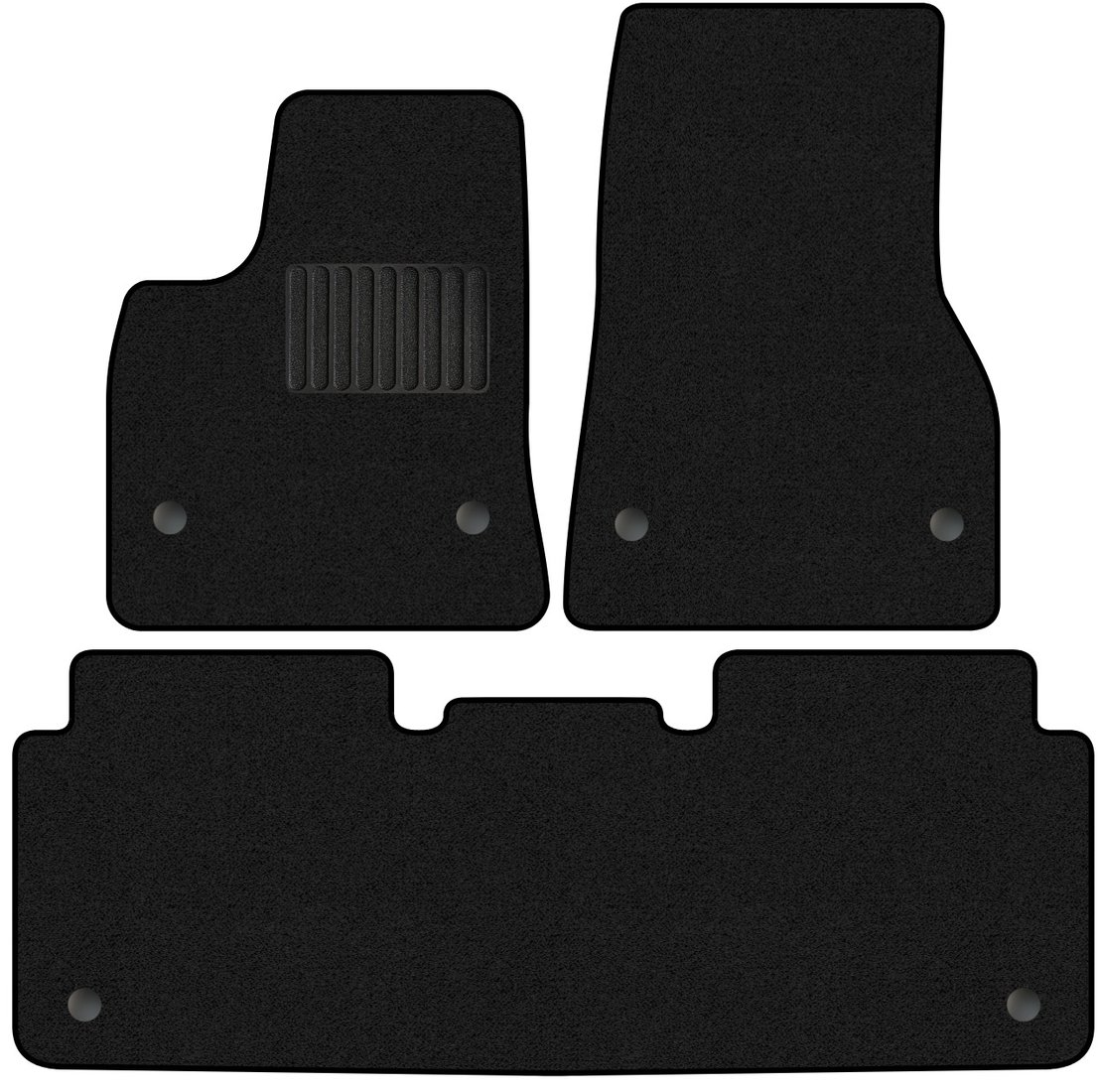 

Комплект ковриков для авто Alicosta Tesla Model S (лифтбек) 2012 - Н.В. (ворс)