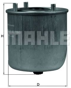 

Топливный фильтр Mahle Knecht KL780