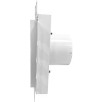 Вентиляционная решетка HOMY Air Pro APT125WT 25x25 без маяка (белая)