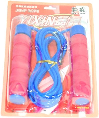 

Скакалка ZEZ Sport V0685 (розовый; голубой)