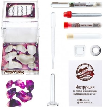 Формикарий AntsMinsk Стартовый комплект XL Emerald