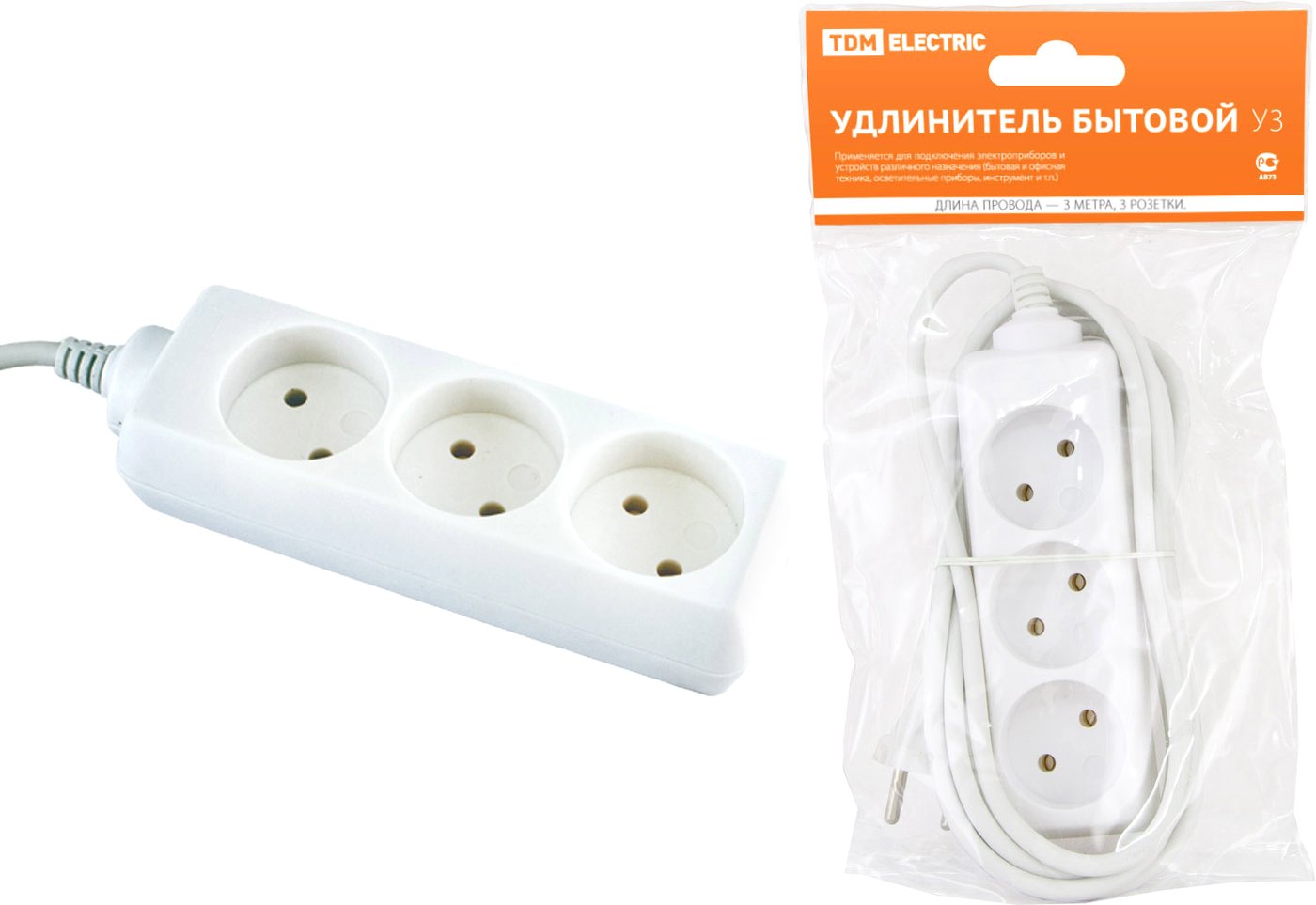 

Удлинитель TDM Electric SQ1303-0201