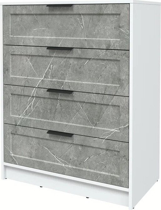 

Комод Интерлиния Концепт Тренд КТ-К80 (белый платинум/керамика)