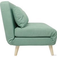 Диван DiArt Элли 140 (велюр, мятный Antonio mint /бук)