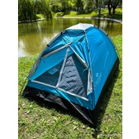 Треккинговая палатка Calviano Acamper Domepack 2 (бирюзовый)