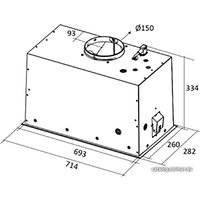 Кухонная вытяжка Elica Lane GR/A/72