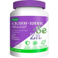 БАД Эвалар Селен+Цинк (60 капсул)