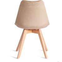 Стул TetChair Tulip Soft mod. 053V (бежевый HLR 12/натуральный)