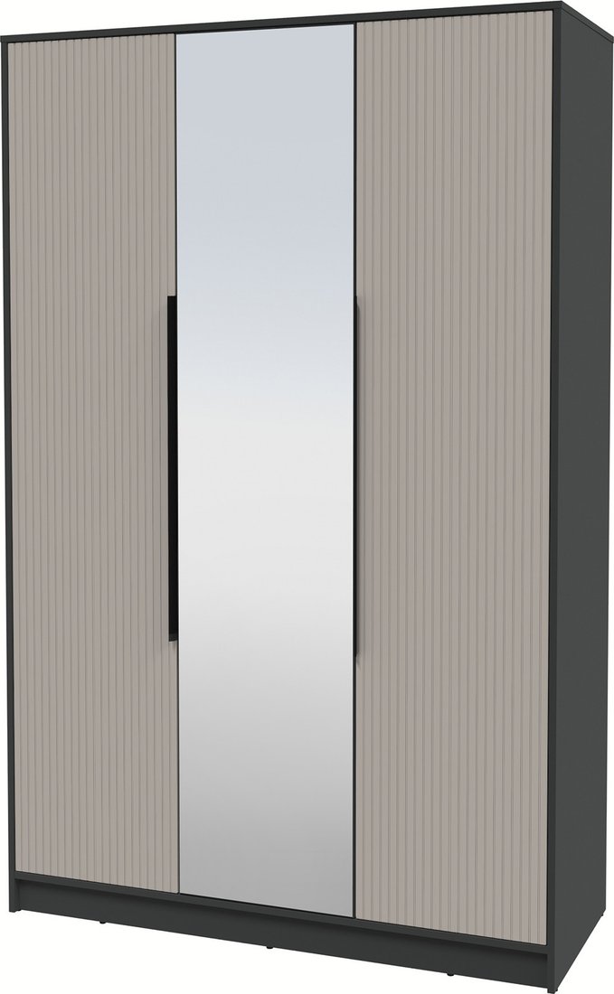 

Шкаф распашной Интерлиния Концепт Лайн КТ-Ш3з (антрацит/луна)