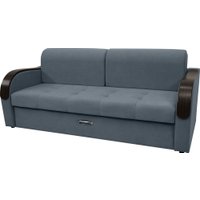 Диван Сириус Лидер-1 НПБ (Eva 10 велюр серый)