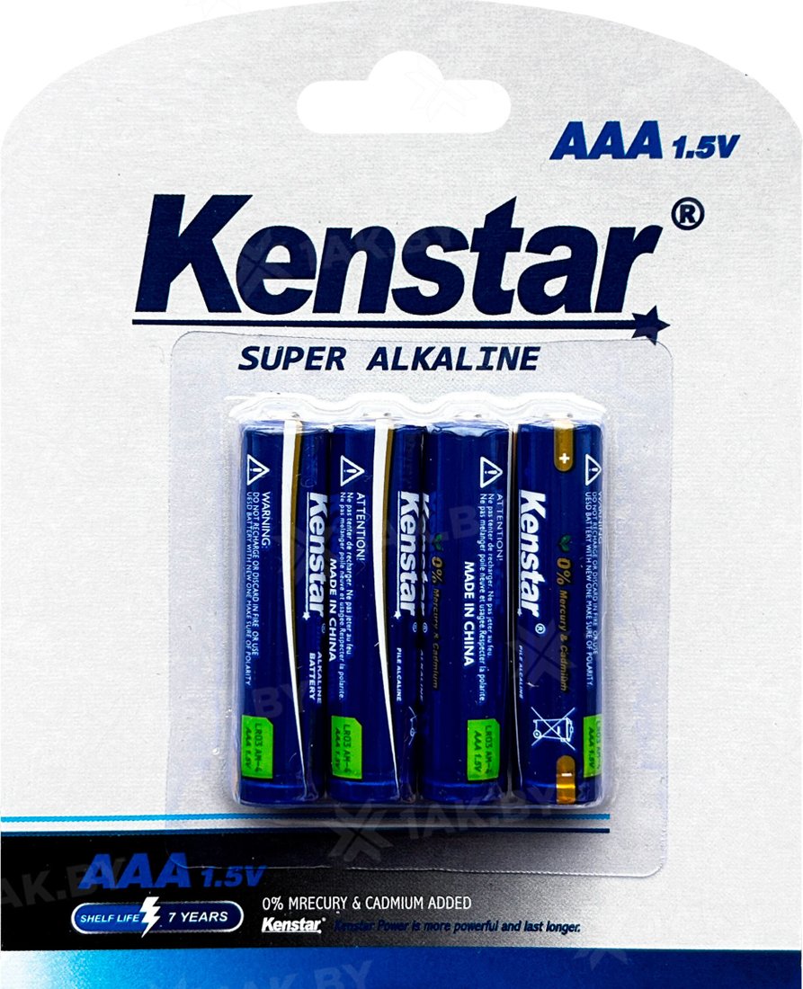 

Батарейка Kenstar LR03/AAA BL-4