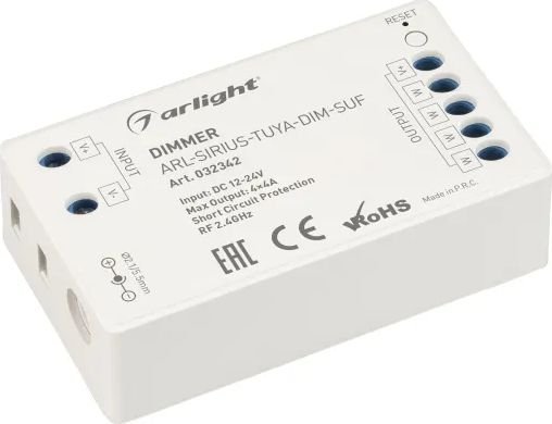 

Диммер RGBW Arlight ARL-Sirius-Tuya-Dim-Suf 032342