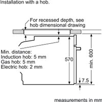 Электрический духовой шкаф Bosch Serie 6 HBA5360B0