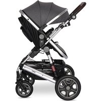 Универсальная коляска Lorelli Lora (3 в 1, steel grey)