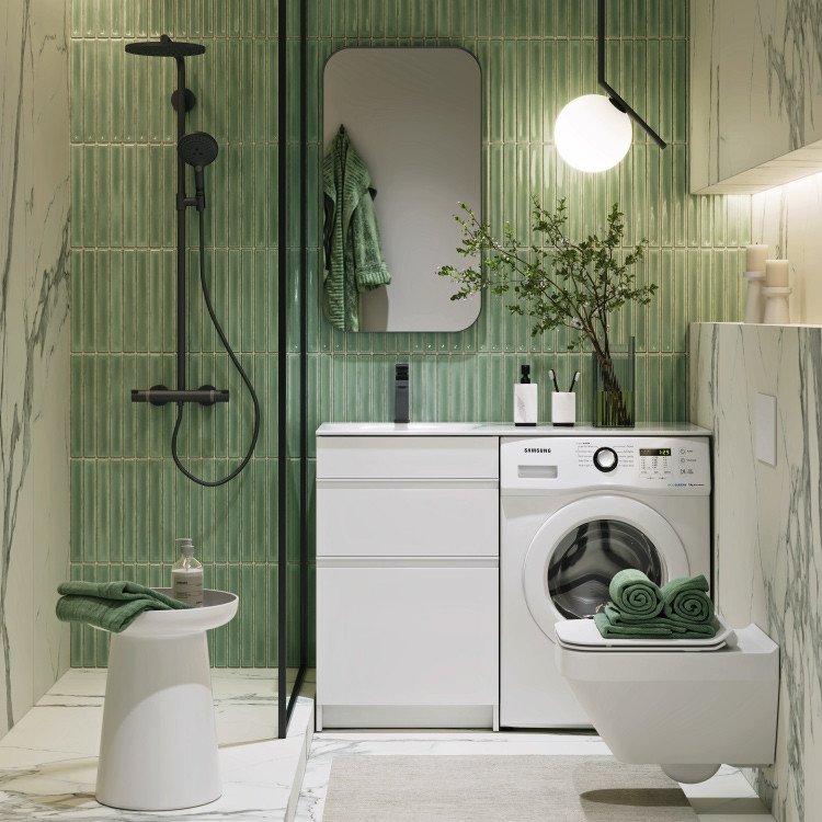 

Aqwella Тумба под умывальник Duet DU01052N