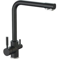 Смеситель MARRBAXX Карельский камень КМ006/Q4 (черный)