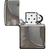 Зажигалка Zippo 49353 Armor High Polish Black Ice