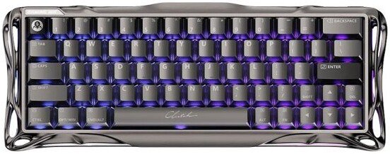 Клавиатура Gravastar Mercury V60 Pro Deluxe Edition Gunmetal (GravaStar UFO Magnetic)