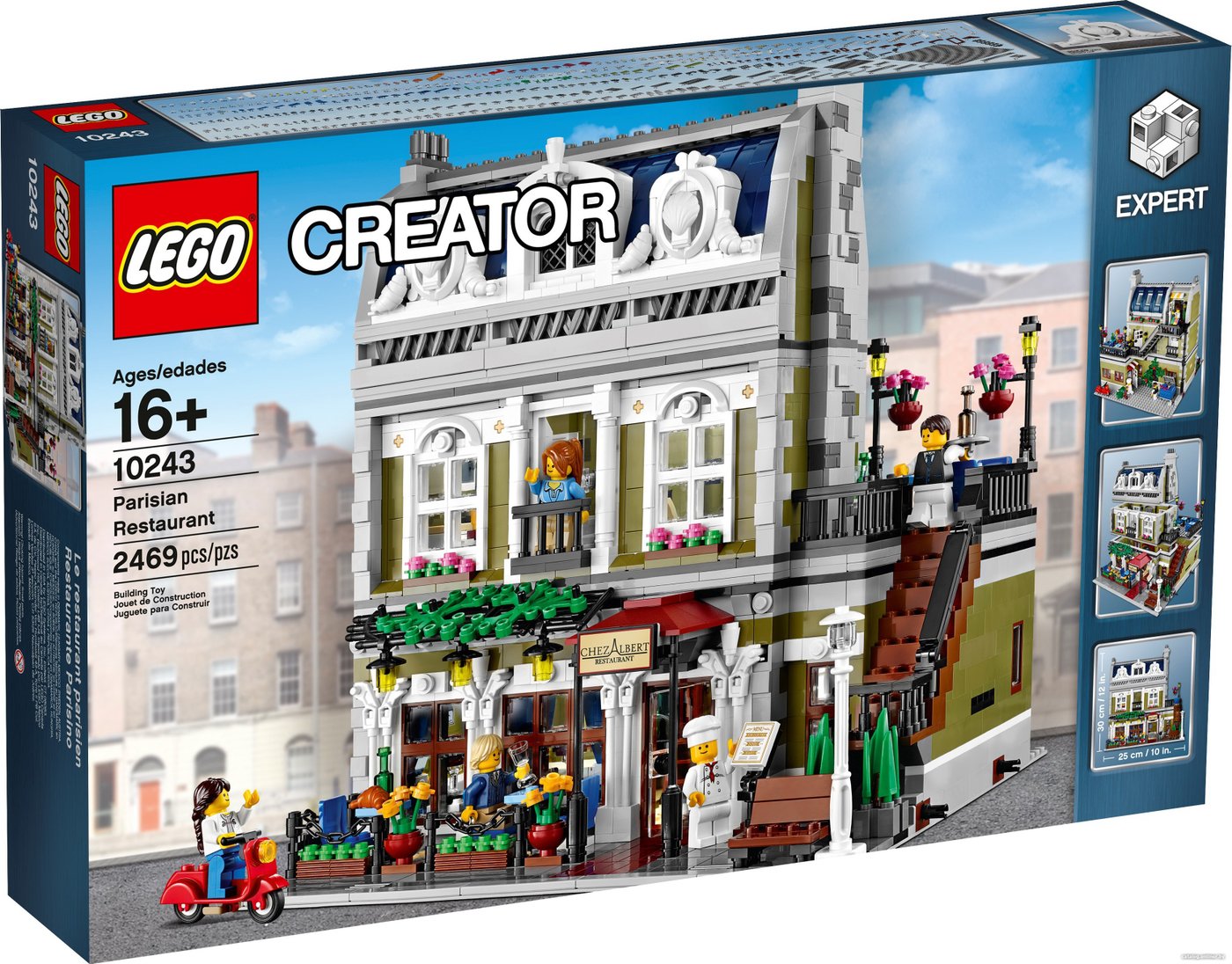 Конструктор LEGO Creator Expert 10243 Парижский ресторан